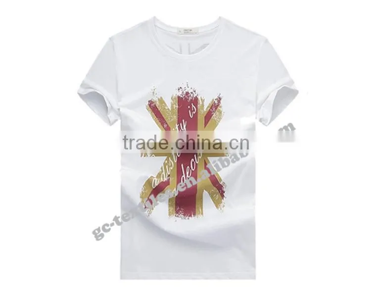 Custom Printed Men's Short Sleeve T-shirts