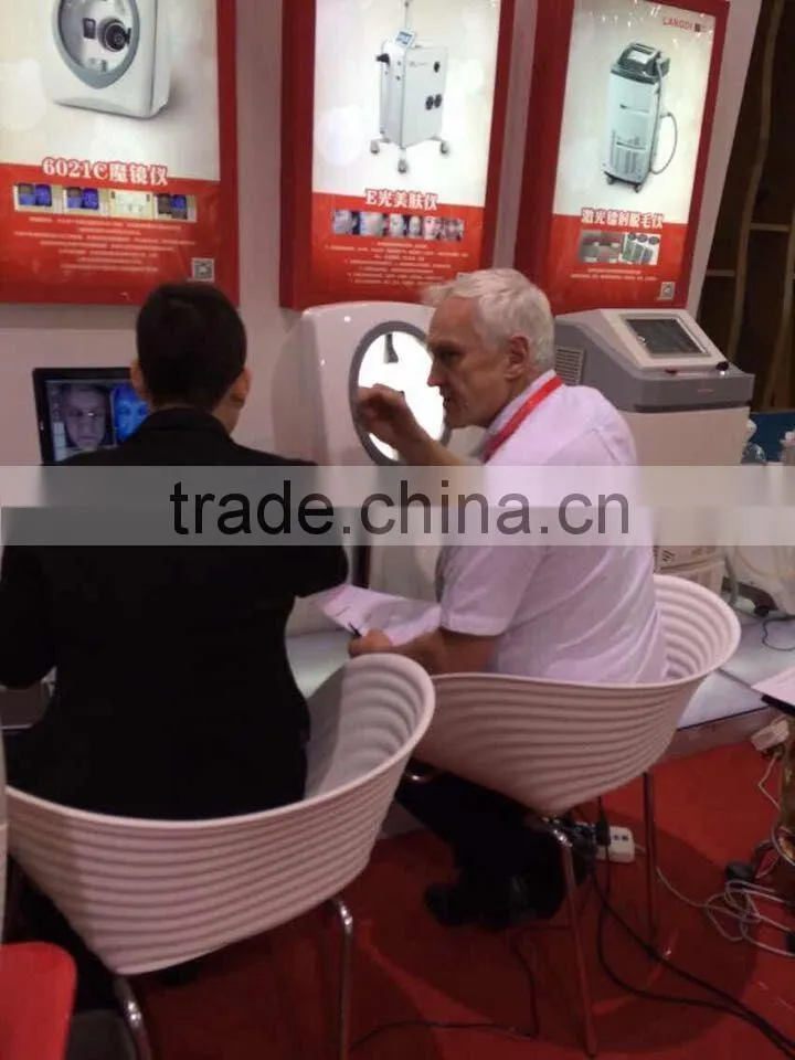 langdi facial skin tester/skin analysis system/3d UV skin scanner