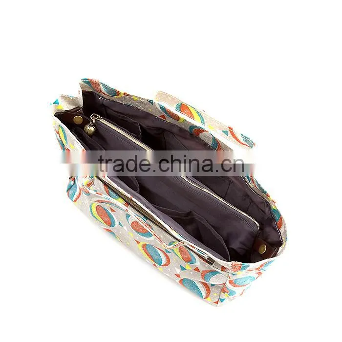 2015 new style Ladies' bag fashion printed inner storage case