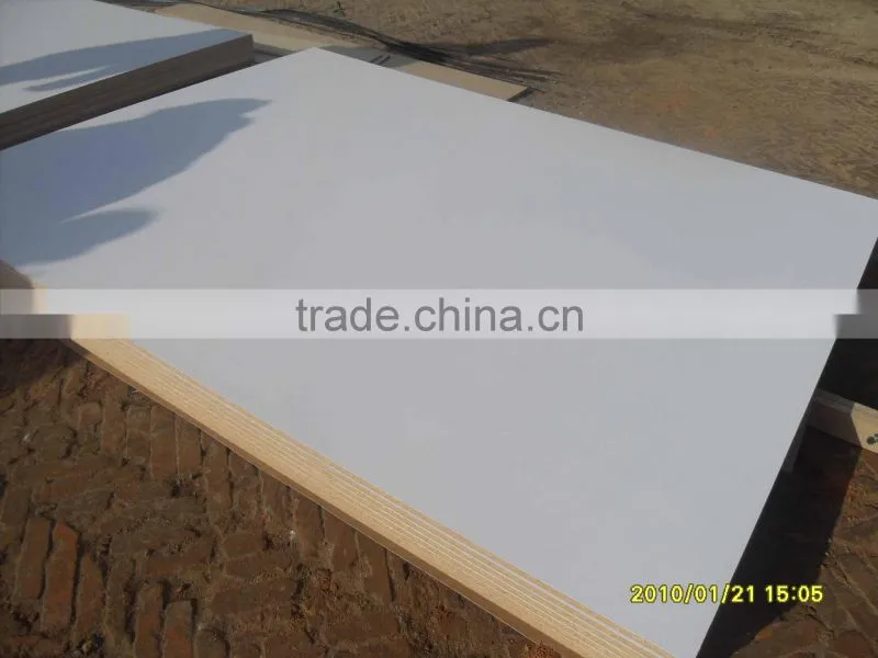 mdf melamine 18mm white