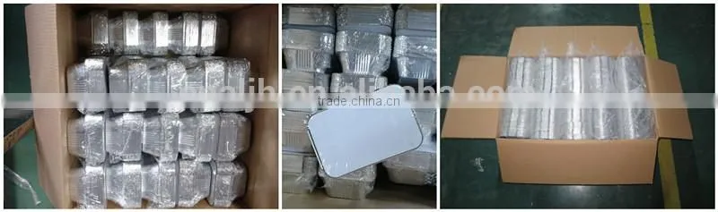 disposable take away aluminium foil food container