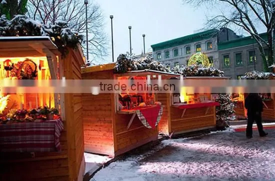 Christmas Wooden Selling Booth