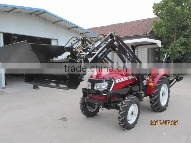 mini garden tractor with joystick control front loader for sale