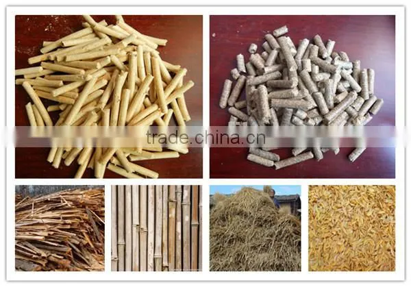 Flat die wood pellet machine