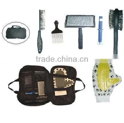 pet grooming comb brush pet accessories set