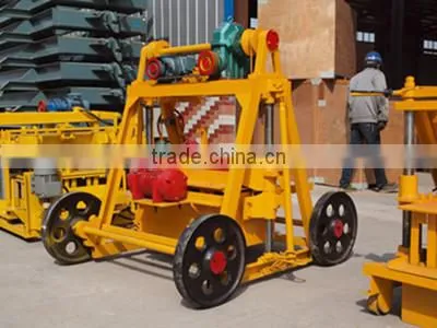 small concrete brick&block making machine for sale used brick making machine for sale QT40-3B (Dong yue brand )