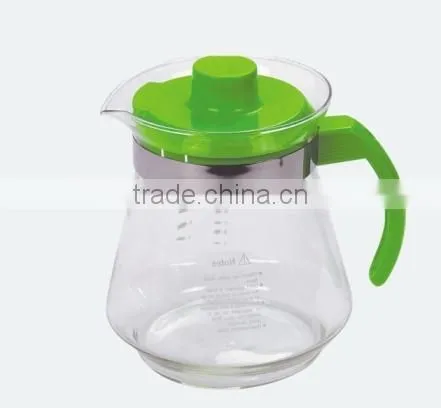 2016 hot sell high quality HGB glass tea pot glass coffee pot