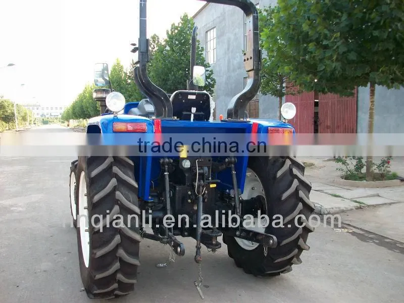 four wheel tractor with tractor trailer