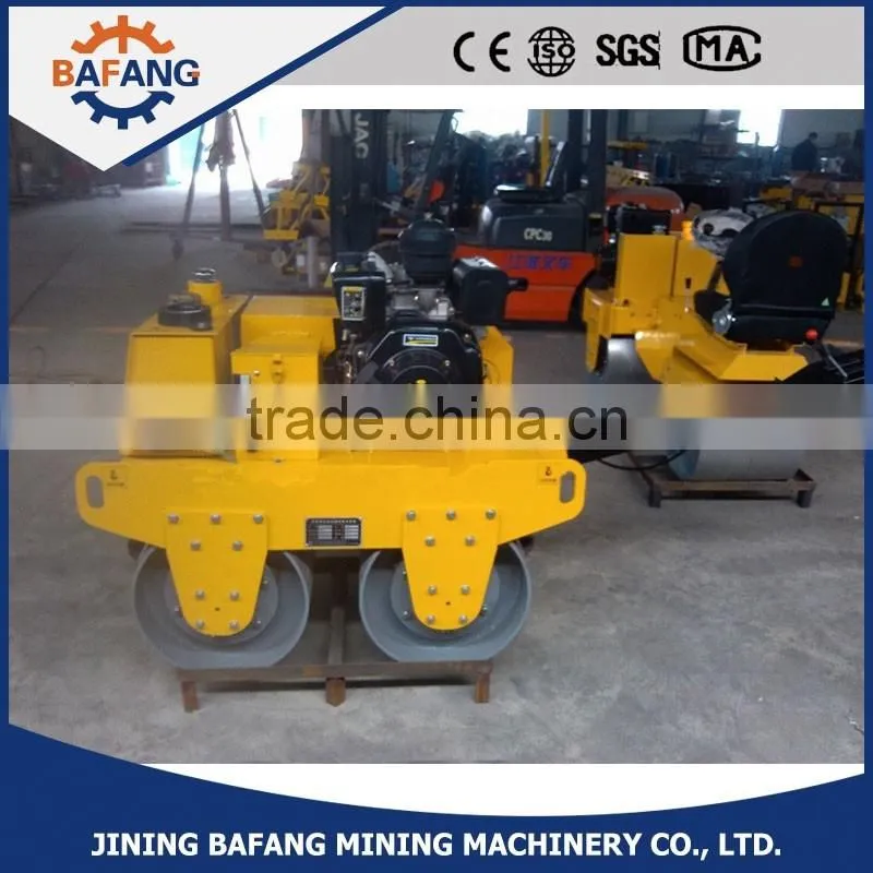 YLS635 Walk behind double drum road roller