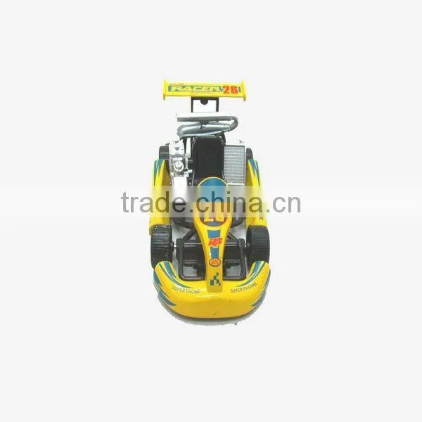 pull back function die cast mini go kart