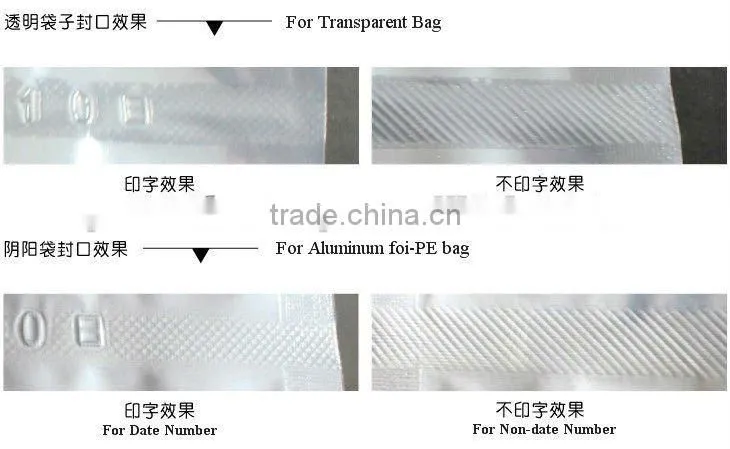 Aluminium Bag Sealer Machine (sealing length 300mm)