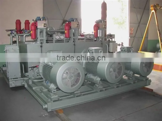 4 roller hydraulic plate rolling machine hydraulic power pack