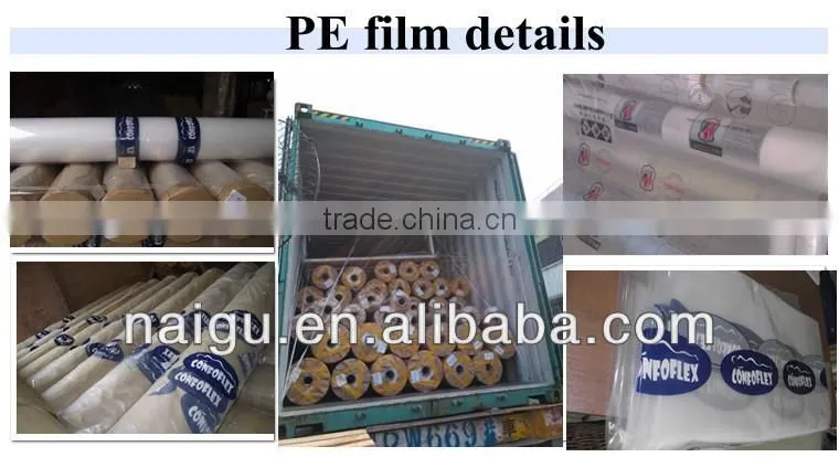 roll printed clear ldpe sheet