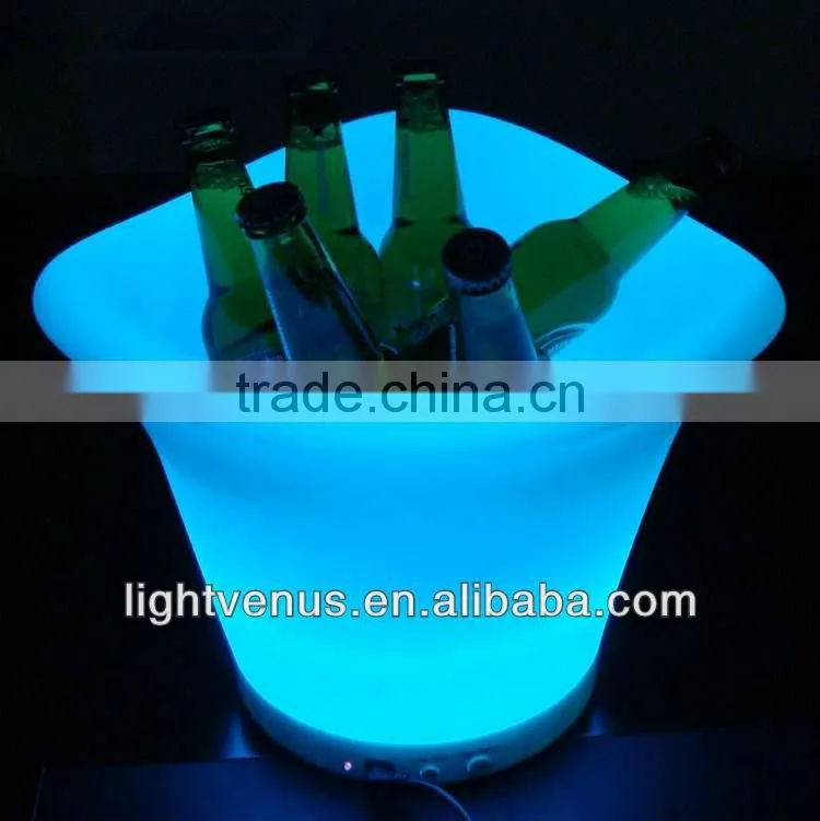 factory direct sale led ice bucket controller rechargeable