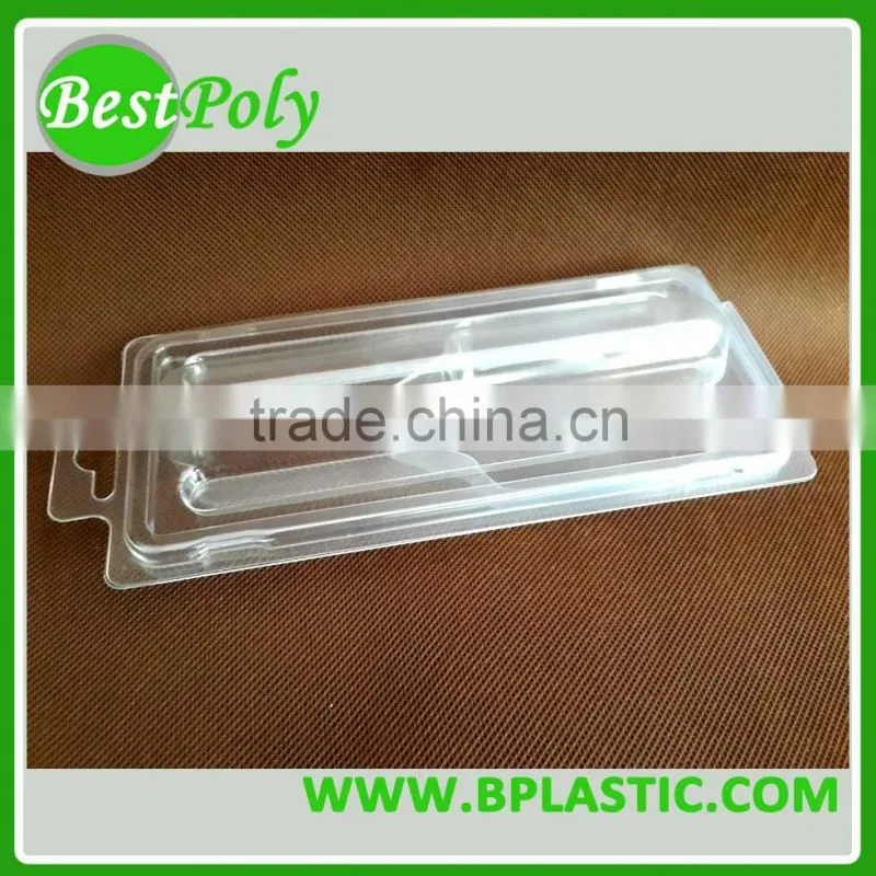 Clear PVC PET PS Clamshell Box Custom Clamshell Packaging