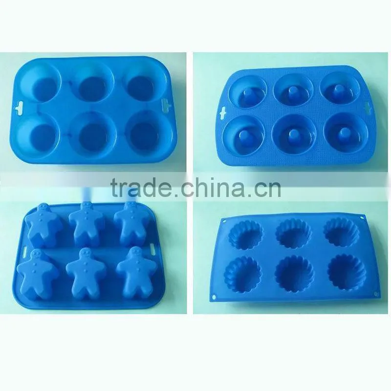 FDA&LFGB Insect shaped Orange Silicone Cake Molds