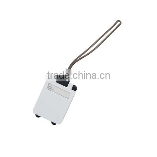 Customized cheap plastic luggage tag