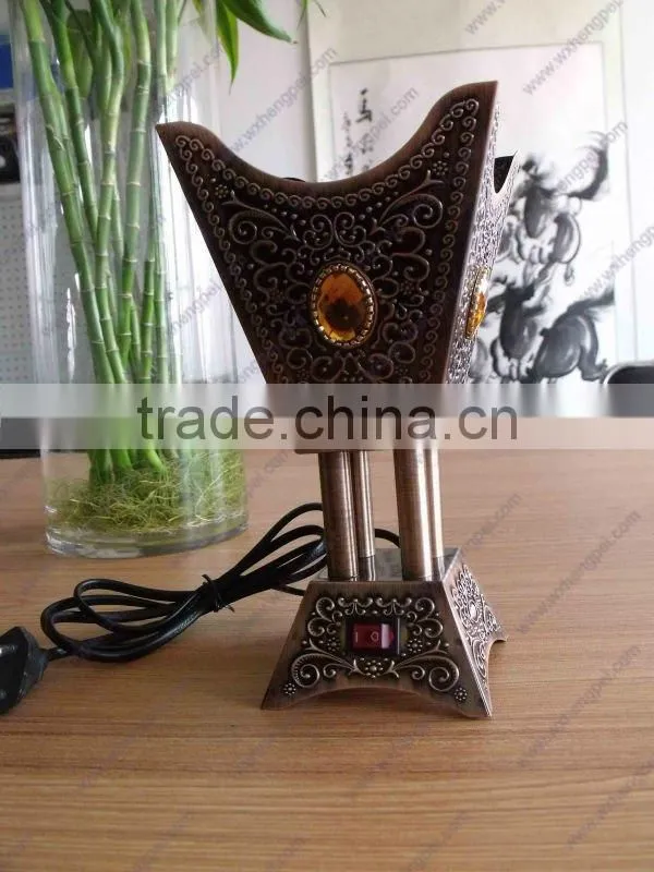Metal Electronic Incense Burner new style Arabic style metal incense burner