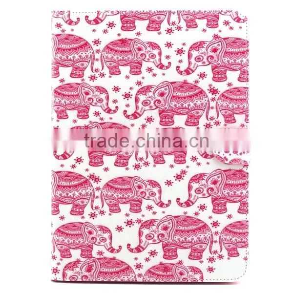 Accept Custom Painting PU Leather Colorful Case For Samsung T530