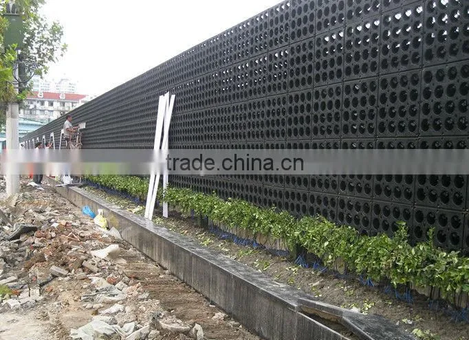 Garden planter supplier large size plastic artificial flower pots