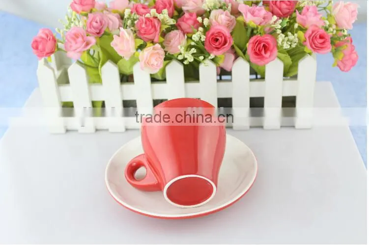 Porcelain espresso coffee cup set