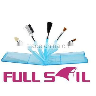 New avvival 5 pcs cosmetic brush set with display plastic case
