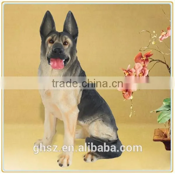 Wholesale custom garden decorative resin wild animal wolf statues