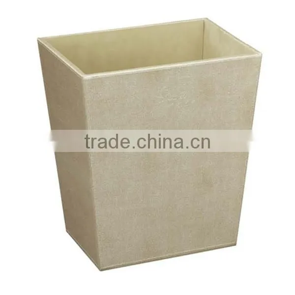 Good workmanship fashion PU leather Ice bucket stand, household storage box,manufacturer China