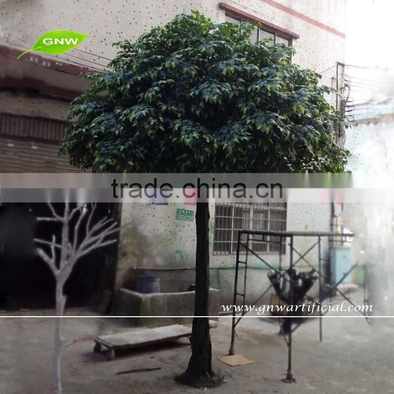 GNW new design reality artificial indoor home decorative artificial tree for wedding garden decoration
