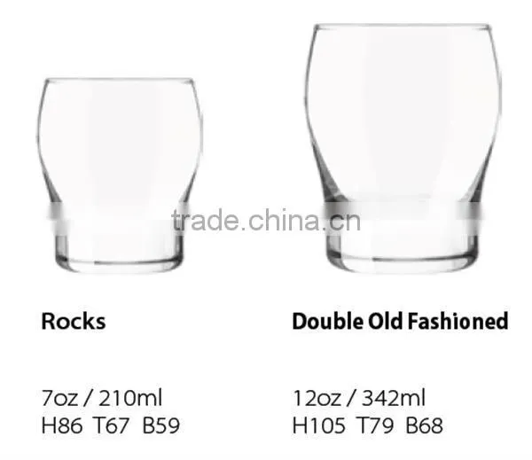 beer glass beer tumbler clear juice tumbler drinking rock glass