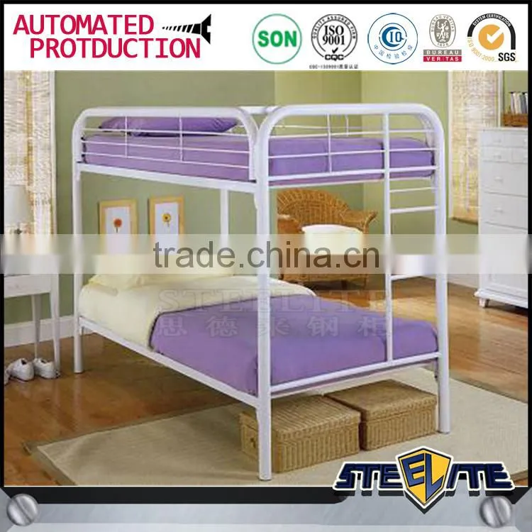 High quality Modern bedroom furniture Metal Kids bunk bed