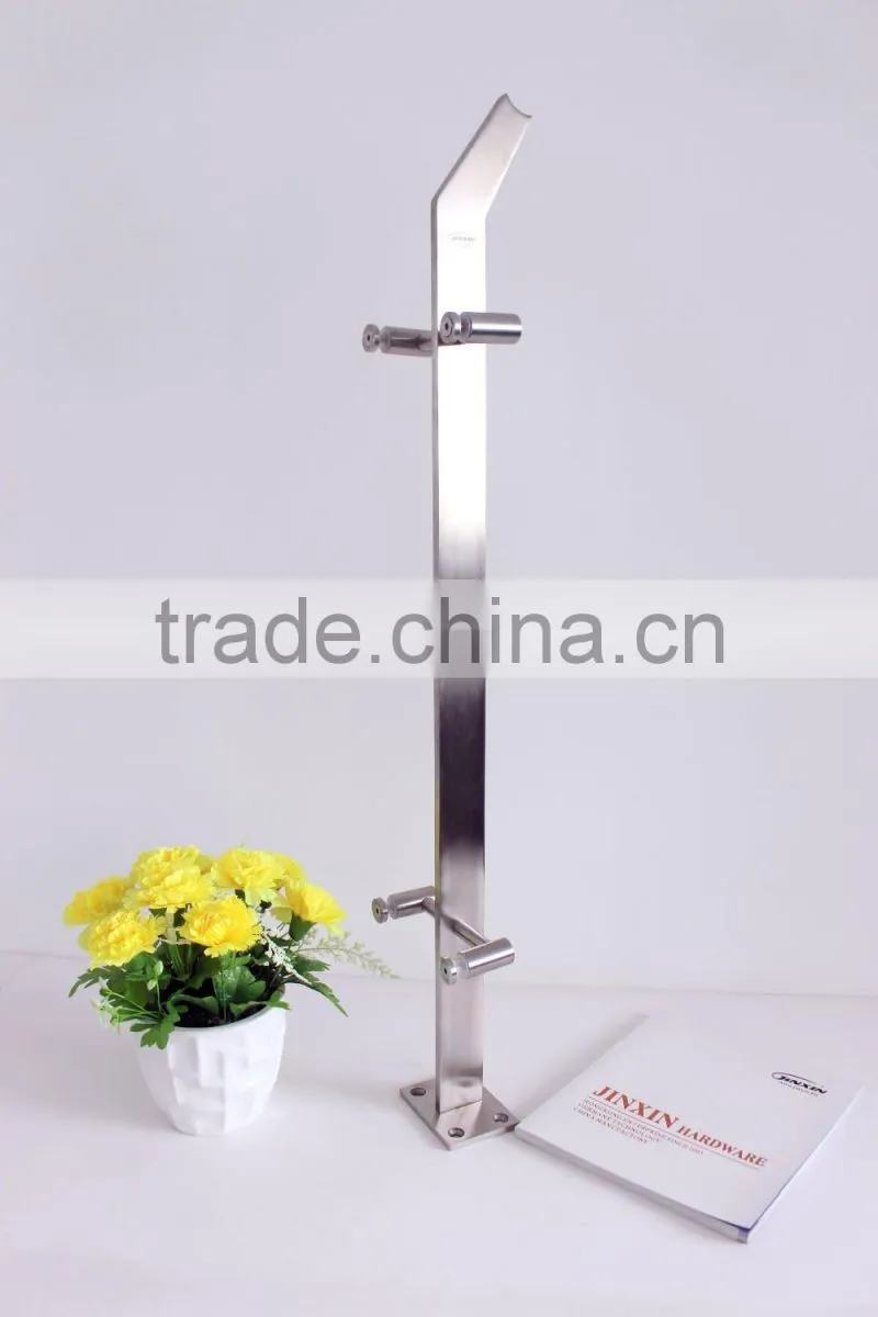 Stainless Steel Glass Staircase Baluster/Fence Glass Baluster