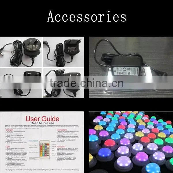 Top quality RGB led light chair