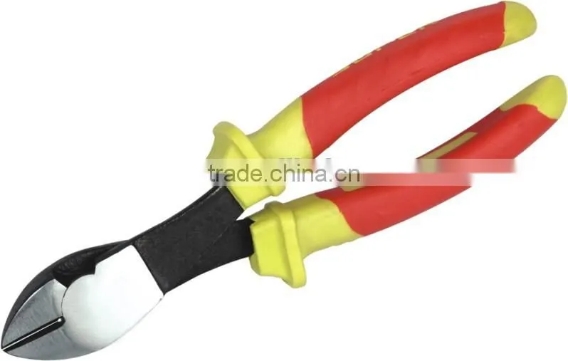 European type double color PVC handle end wire strippers