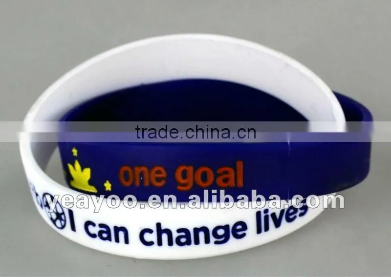 2 PC Silicone Wristband