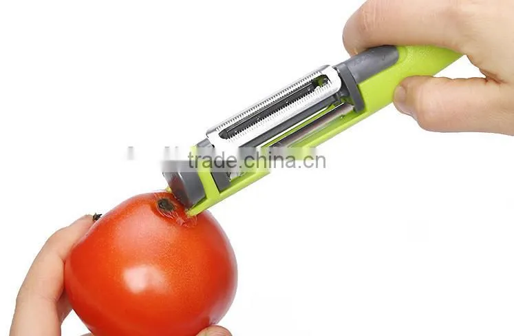 Hand Adjustable 3 In 1 Multifunction Fruit & Vegetable Peeler