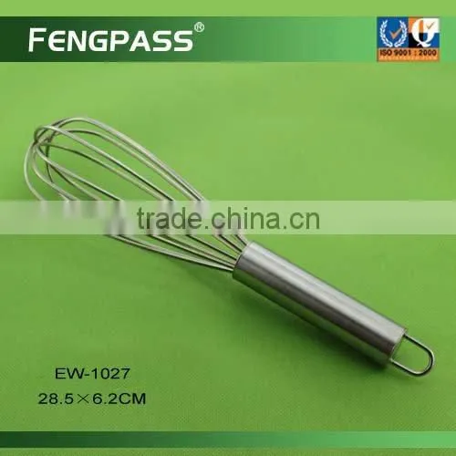 Wooden hadnle egg whisk / egg beater / kitchen utensil EW-1011