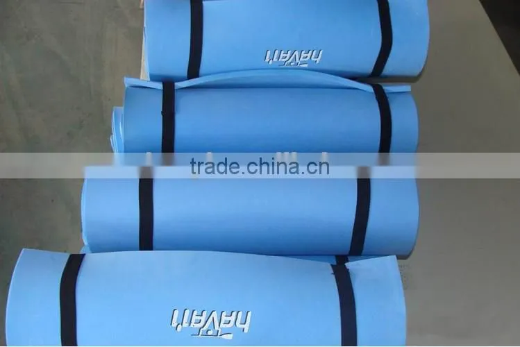thin rubber sleeping roll up puzzle mat matting roll