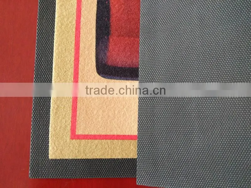 Custom colorful Printed non-slip bacardi rubber bar mat light