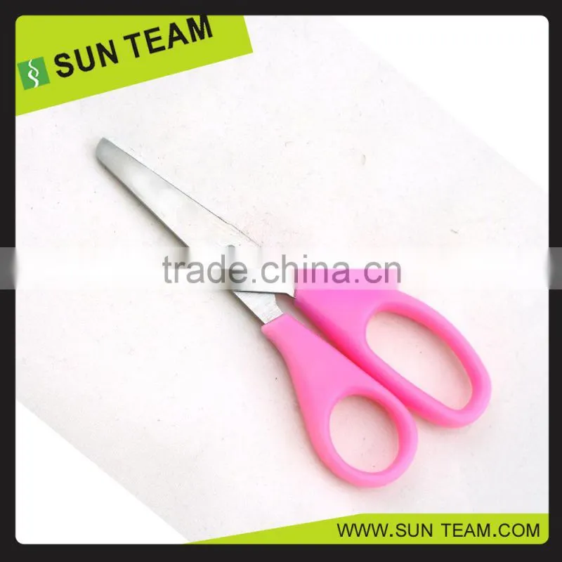 SC078 5-1/4" FDA factory price small round tip student scissors