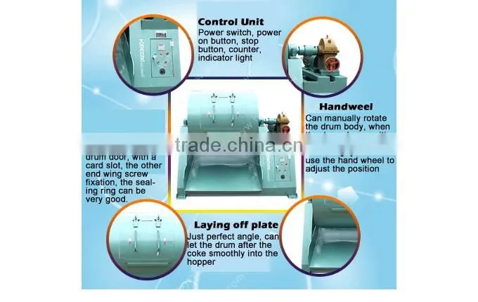 Pressure tester for Coke Revolving Drum, for lab hardness tester