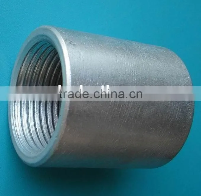 HOT DIPPED GALVANIZED PIPE SOCKETS/COUPLINGS WITH HIGH QUALITY