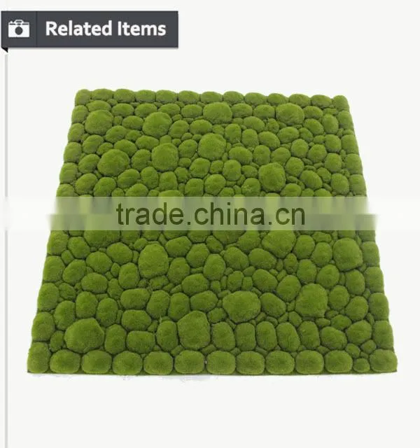 Artificial moss mat for chirlden playing game carpet