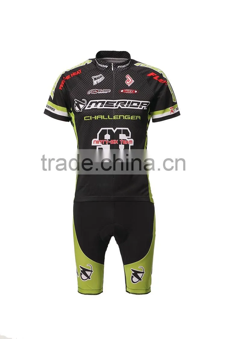 Sublimated Cycling Jersey/pro team cycling jerseys/rock racing cycling uniform and shorts