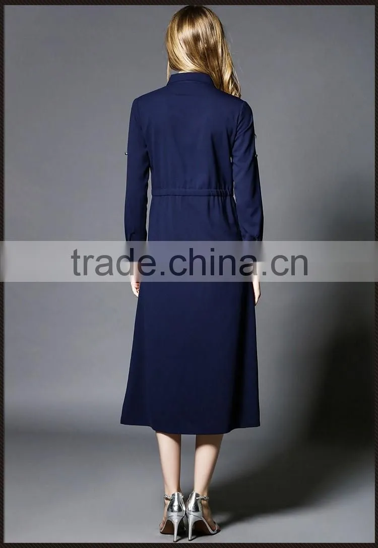 fashion mature women casual dresses clothes long sleeve women dresses big women dresses