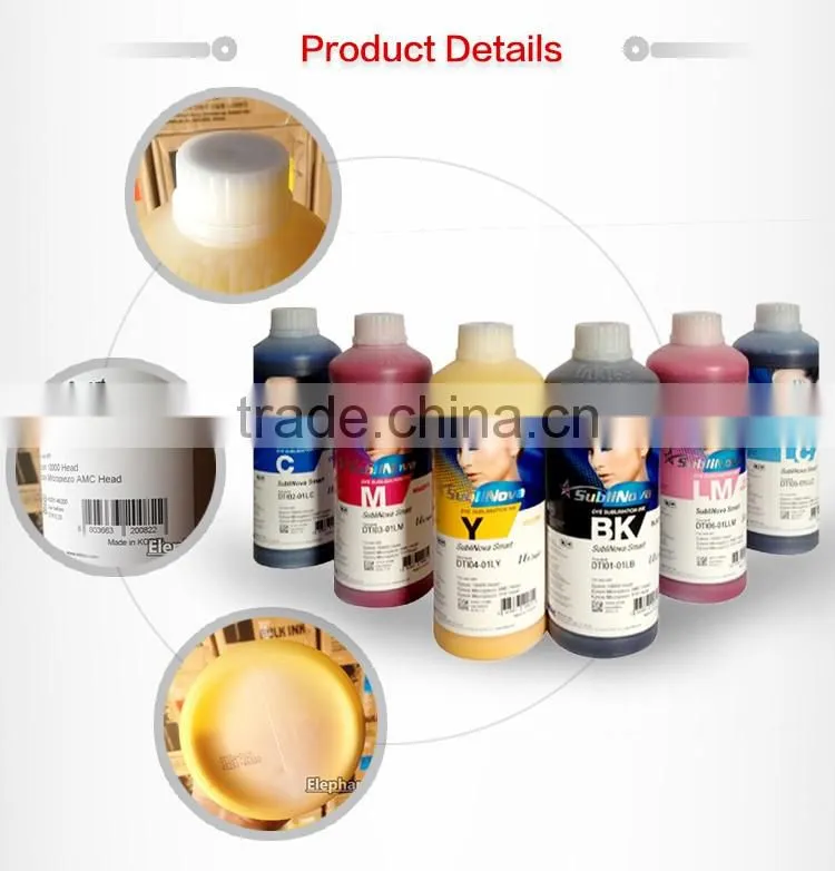 Cost price sublinova bulk sublimation ink