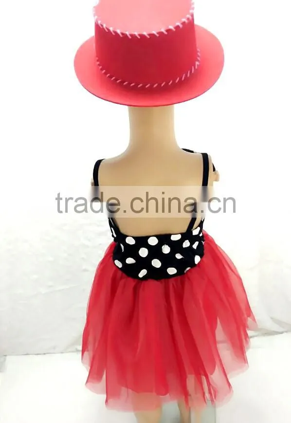 2017 new model girl dress kids dress frock design for baby girl little girls party dot dresses