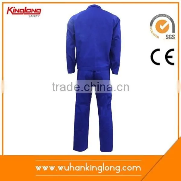 Long sleeve custom design comfortable industrial safety working uniforms