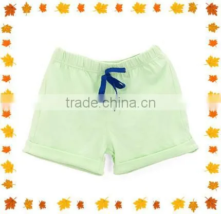 Soft ski-friendly 100% cotton plain kids shorts for promotion