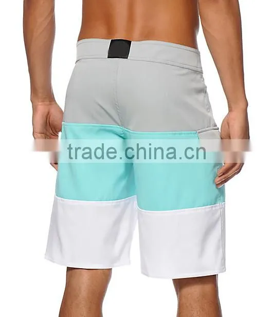 2016 fashion design male regular contrast color nylon shorts best selling shorts